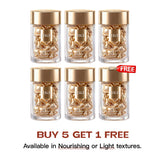 5 ALANA 1 BEDAVA/HKH Bitkisel Retinol (Düşük Tahriş) + Vitamin C ZAMAN KAPSÜLÜ Hızlı Cilt Yenileyici Anti-Aging Yüz Serumu Kapsülleri, Koyu Lekelerin Görünümünü İyileştirir, Ton Eşitler, İnce Çizgilerle Mücadele Eder, Seyahat Dostu (30 Kapsül)
