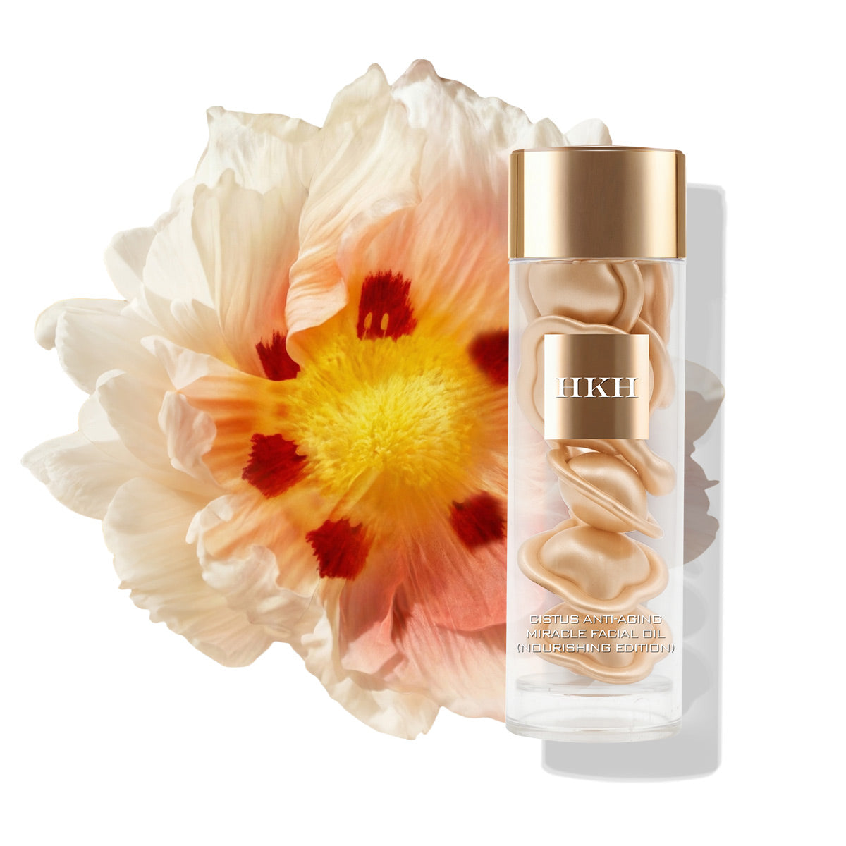 [Premium Gift] HKH Plant Retinol (Low-Irritation)+ Vitamin C TIME CAPSULE Rapid Skin Renewing Anti-Aging Face Serum Capsules, Improve Appearance of Dark Spots, Tone, Fine Lines, Travel Friendly